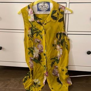 Floral tank top